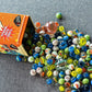 Toysmith Neato! Classics Marbles - 160 Retro Glass Shooter in Tin Box, Model 5926, Timeless Marble Games for Kids