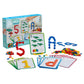 PLUS PLUS Construction Building Toy - 400 Interlocking Mini Puzzle Blocks & 40 Flash Cards - STEM/STEAM Learning for Kids
