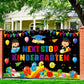 Preschool Graduation Decorations Banner Next Stop Kindergarten Banner Preschool Graduation Backdrop Kindergarten Backdrop Pre-K