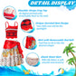 Amzmanch Girls Princess Costume Skirt Sets Adventure Outfit Toddler Kids Birthday Party Halloween Dress Up Size 10