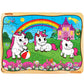 Webby Unicorn Wooden Jigsaw Puzzle, 40Pcs  Kids