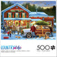 Buffalo Games 500 Piece Jigsaw Puzzle - General Store at Christmas - Multicolor - Challenging Puzzle for Adults - Model 33268