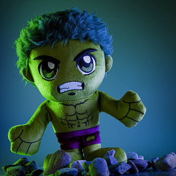 Bleacher Creatures Marvel Hulk 8' Kuricha Sitting Plush - Soft Chibi Inspired Toy