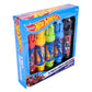 Sunny Days Entertainment Hot Wheels Jumbo Chalk Holders | 5 Chalk Sticks with Holders for Kids | Sidewalk Chalk for Toddlers