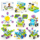 RISUNTOY 434 PCS STEM Toys Kit for Kids Age 6+ - Build 36+ Robot Models with Solar Power, Gears & Sensors,Science & Engineering 