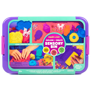 Made By Me Unicorn Sensory Bin - Multi Color Tactile Toys for Toddlers - Model 213679 - All-in-One Learning Experience