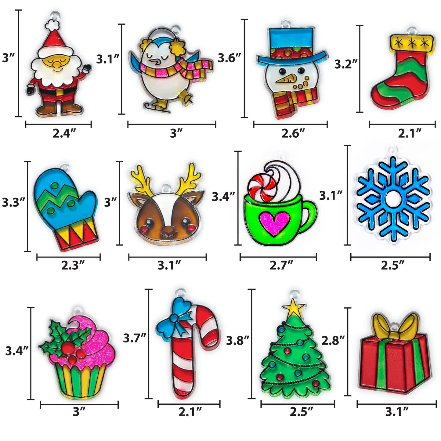 Made by Me Create Your Own Holiday Window Art