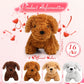 Syhood 16 Pcs Plush Dogs 7.87 Inches Stuffed Dogs Bulk Plush Stuffed Animal Easter Party Favor Gift For Girls Boys Goodie Bag Birthday(Puppy Dog)