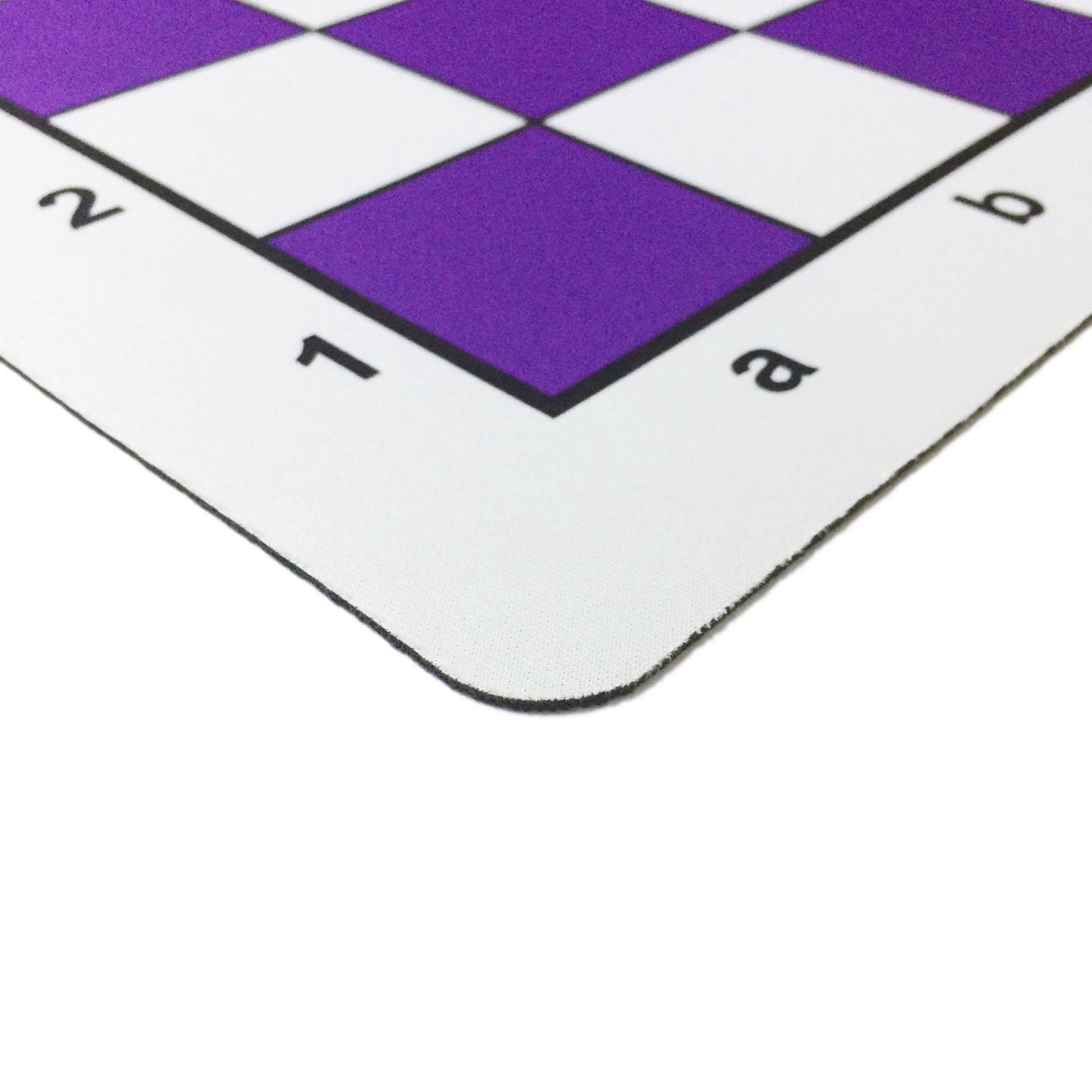 WE Games Mousepad Chess Board 20 in. Purple Color with Classic Design - enhanced Tournament Chess Mat  Perfect Travel Chess Board for mature-themeds