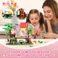 Xitalaxu Trees House Building Set For Girls,Animals Tree Houses Model Toys,Adults Creative Collection Building Toys,Birthday Gif
