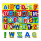 Funblast Wooden Alphabet Puzzles For Kids, Montessori Digital Board Educational Learning Letters Puzzle Toy (Capital Letters)