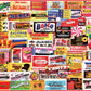 White Mountain Puzzles Candy Wrappers - 1000 Piece Collage Jigsaw Puzzle