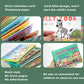 Mikneke 4 Pack Diy Busy Book For Toddlers, Montessori Busy Book For Kids To Develop Learning Skills, Quiet Book, Animal Vehicle Number Fruit Preschool Learning Activities Learning & Education Toys