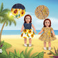 18 Inch Doll Clothes Accessories, Artst 18Pcs Doll Clothes Outfit Dress For 18 Inch, Xmas Gift For Girls(10 Set)