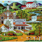 Buffalo Games 300 Piece Jigsaw Puzzle - Charles Wysocki Budzens - Large Multicolor Paper Puzzle for Adults - 21.25 x 15.00 inches