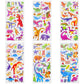 3D Puffy Dinosaur Stickers For Kids, 6 Sheets Reusable Foam Stickers For Toddler Boys Girls, Cute Dino Bubble Stickers For Scrap