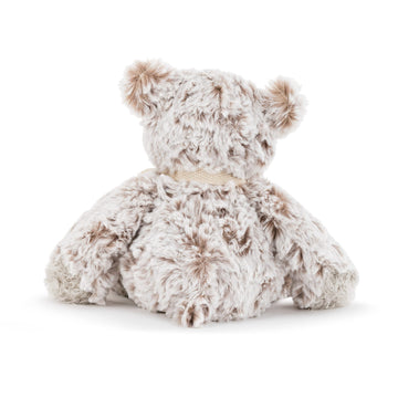 Demdaco Blessing Mini Giving Bear Brown 8.5 Inch Plush Polyester Fabric Stuffed Animal