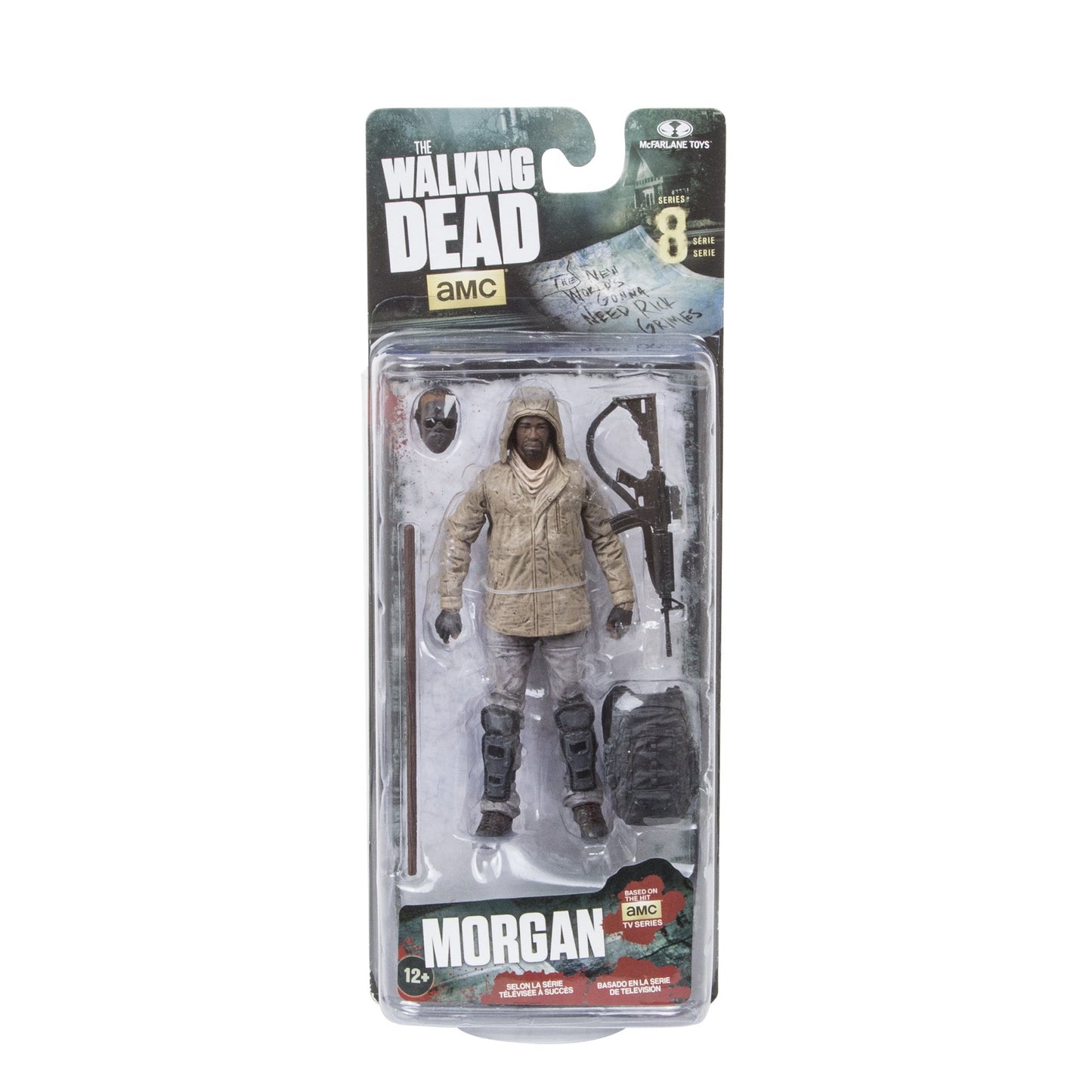 Mcfarlane Toys The Walking Dead Tv Series 8 Morgan Jones Action Figure