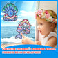 Yazhiji 6 Sheets Mermaid Diamond Window Art Craft Kits For Kids, Suncatcher Set For Ages 6 7 8 9 10 Seaweed Diy Painting For Gir