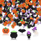 Junebrushs 150 Pcs Halloween Mini Erasers For Kids, Cute Small Erasers Bulk For Kids Trick Or Treat Halloween Party Favors Goody Bag Filler Students School Decorations Classroom Rewards Prizes