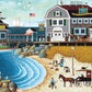 Buffalo Games - Charles Wysocki - Clammers At Hodges - 300 Piece Jigsaw Puzzle For Adults Challenging Puzzle Perfect For Game Nights - Finished Size Is 21.25 X 15.00