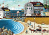 Buffalo Games - Charles Wysocki - Clammers At Hodges - 300 Piece Jigsaw Puzzle For Adults Challenging Puzzle Perfect For Game Nights - Finished Size Is 21.25 X 15.00