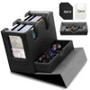 Timovo Mtg Deck Box, Mtg Commander Card Deck Box With Commander Display & Dice Tray Fits 400+ Unsleeved Cards, Leather Magnetic