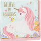 Amscan 501929 Beverage Napkins | Magical Unicorn Collection | Birthday | 16pcs