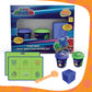 Dough Magic Pj Masks Roll N Match Cube Activity Set With Moulding Lid Pack Of 2 100Gm Each|Soft Dough|Fun With Water Based Dough