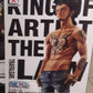Banpresto Trafalgar Law Figure, 10.2-Inch King of Artist Series, Black and White with Red Details, Model 32951, PVC Material
