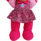 Baby'S First Soft & Cuddly Baby Kisses Doll - Dressed In Print Top And Leggings - Press Her Tummy For A Sweet Kisses Sounds And Says I Love You