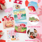 Valentine Day Gifts For Kids,24 Pack Puzzles Valentines Cards For Kids Classroom School,Valentine Party Favors For Boys Girls,Ki