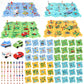 Yooyid Puzzle Racer Kids Car Track Set, Kids Toys Boys 3-5, Toys For 2 3 4 5 6 Year Old Boys, Toys For Ages 2-4, Montessori Toys
