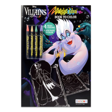 Classic Disney Disney Villains Coloring and Activity Book Set for Toddlers, Kids ~ Villains Bright Ideas Coloring Book and Imagi