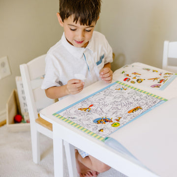Melissa & Doug Seek and Find Sticker Pad - Adventure, 400+ Stickers, 14 Scenes, Multicolor, Model 30151, Arts and Crafts for Kids Ages 4+