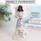 Pavilion Gift Company - Happy 60Th Birthday - 6' Ebony African American Angel Figurine Religious Best Friend Bestie Bff God Jesus Lover Christian Christ Gift Present