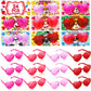 Scione Kids Heart Sunglasses Gift Sunglasses , 24Pack Party Favors Heart Sunglasses For Kid Boy Girl - Glasses Colorful Birthday Party Supplies, Beach, Pool Party Favors, Goodie Bag Stuffer