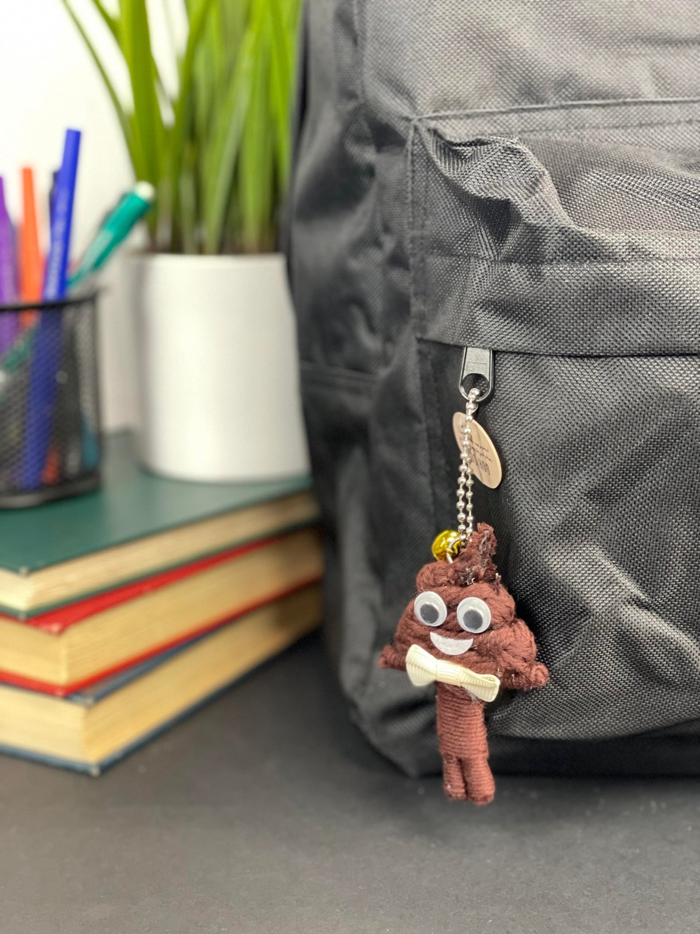 Watchover Voodoo 3-Inch Poo Hoo Keychain - Handcrafted Gift To Bring Good Luck And Positivity Everywhere You Go