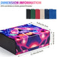 Uaono Card Storage Box For Mtg, Trading Card Deck Box Holds 1800+ With 6 Dividers, Leather Printing Magnetic Closure Card Storage Case Fits Tcg Ccg Sports Cards (Black, Mage)