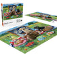 Buffalo Games - Adorable Animals - Puppy Park Picnic - 300 Large Piece Jigsaw Puzzle For Adults Challenging Puzzle Perfect For Game Nights