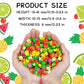 300 Pieces Mini Erasers Assortment Fruit Erasers Kids Pencil Erasers Bulk For Party Favor, Gift Filling, Home School Work Reward