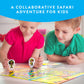 Blue Marble NATIONAL GEOGRAPHIC My First Safari Board Game, Multicolor, One Size, Kids 4-6, Cooperative Family Fun