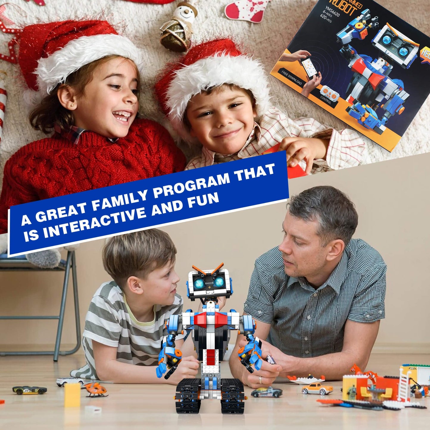 Robot Robotics For Kids Ages 8-12 Boys Girls With App & Remote Control, Stem Toys For Boys Age 8-12, Build Your Own Robot Stem B