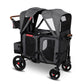 Radio Flyer Voya Xt Stroller Wagon, 2 Seater Wagon Stroller For Kids, Baby Stroller Wagon