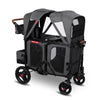Radio Flyer Voya Xt Stroller Wagon, 2 Seater Wagon Stroller For Kids, Baby Stroller Wagon