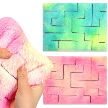 2 Pack Marble Maze Mat Fidget Sensory Tactile Sensory Toys Stress Relief Toys Anxiety Relief Toys Calming Toys For School Classroom Reduce Stress Anxiety Improve Focus (Classic Style,8.7 X 6.3 Inch)