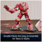4D Build  Marvel Hulkbuster 3D Model Kit with LED Lights  Innovation Series  Marvel Collectibles & Desk D?cor  mature-themed Puzzle  Building Toys  3D Puzzles for mature-themeds & Teens  348 Pieces  for Ages 12 & Up