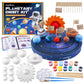 Ohanniewa Solar System Project Kit for Kids, Mixed Sized Foam Balls,Painting Tools and Disc Planetary Orbits,DIY Planets Model f
