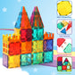 OugerToy Magnetic Building Tiles 104PCS - Multicolor Educational STEM Toys for Kids Ages 3-9, Model: Ougertoy-104