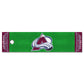 FANMATS 10619 Colorado Avalanche Putting Green Mat - 1.5ft. x 6ft.